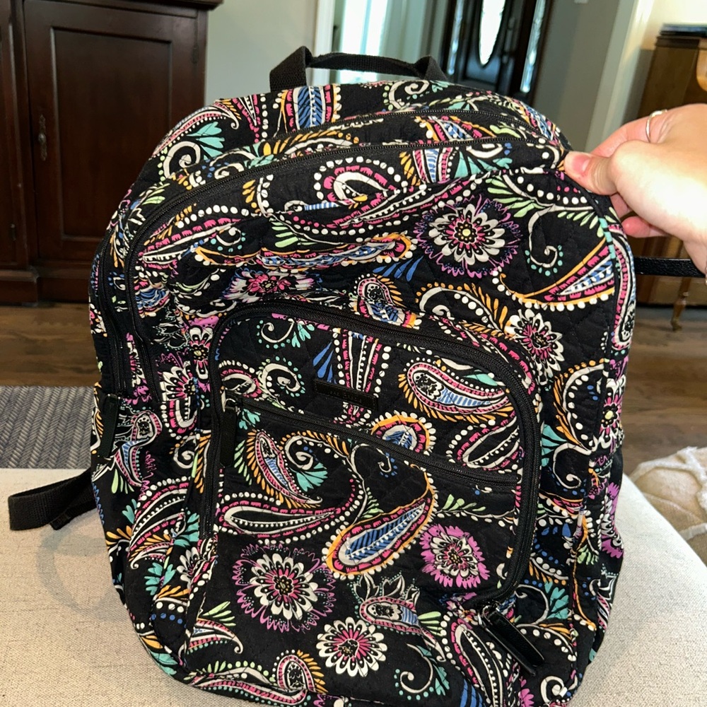 Vera Bradley Paisley Backpack (Large- Oversized)